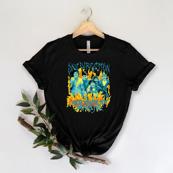 Heavy Metal Direction Shirt, One Direction Metal Shirt, One Direction Tshirt - Picture 1 of 2